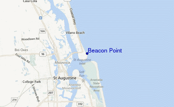 Beacon Point location map