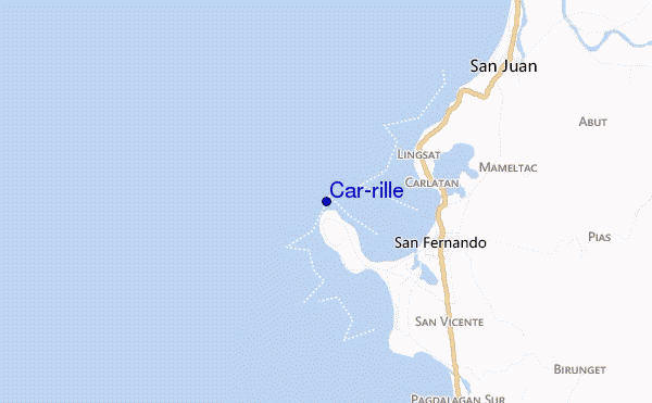 Car-rille location map