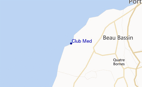 Club Med location map
