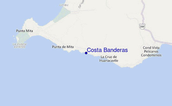 Costa Banderas location map