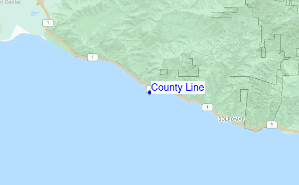 County Line location map