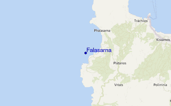 Falasarna location map