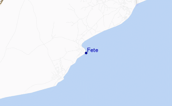 Fete location map
