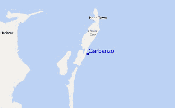 Garbanzo location map