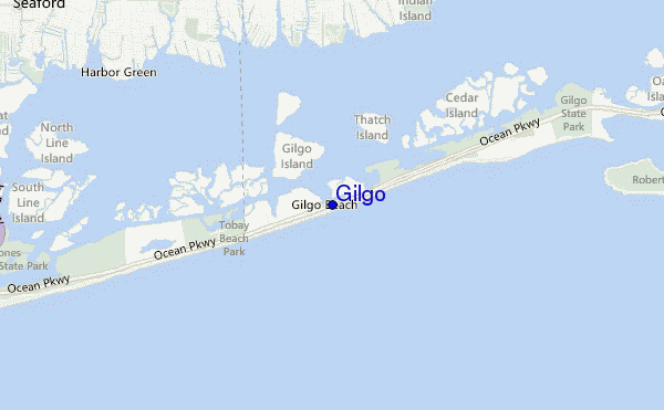 Gilgo location map
