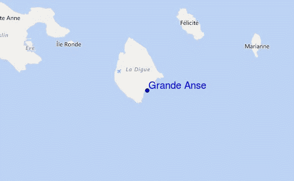 Grande Anse location map