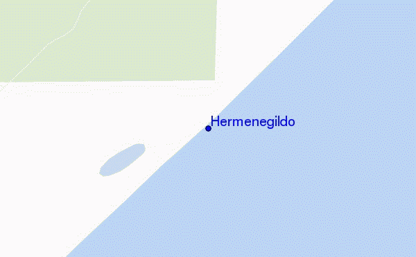 Hermenegildo location map
