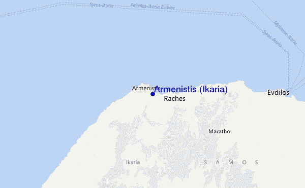 Armenistis (Ikaria) location map
