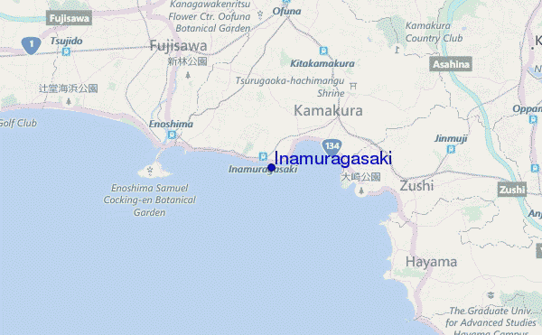 Inamuragasaki location map