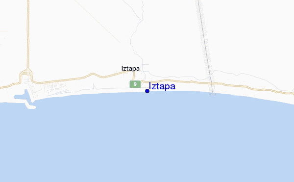 Iztapa location map
