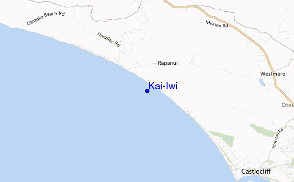 Kai-Iwi location map