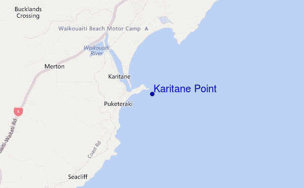 Karitane Point location map