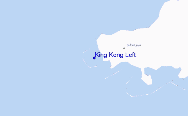 King Kong Left location map