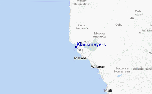 Klausmeyers location map