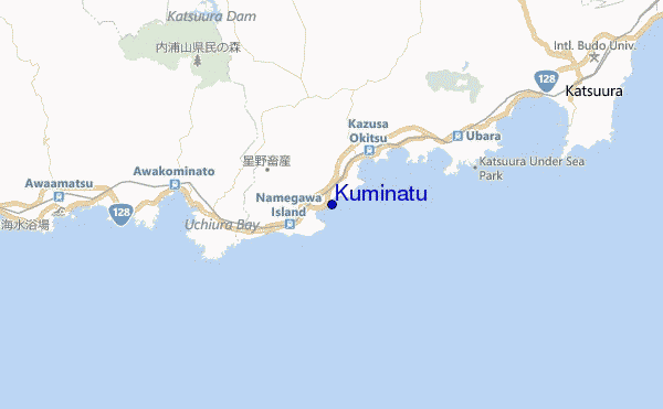Kuminatu location map