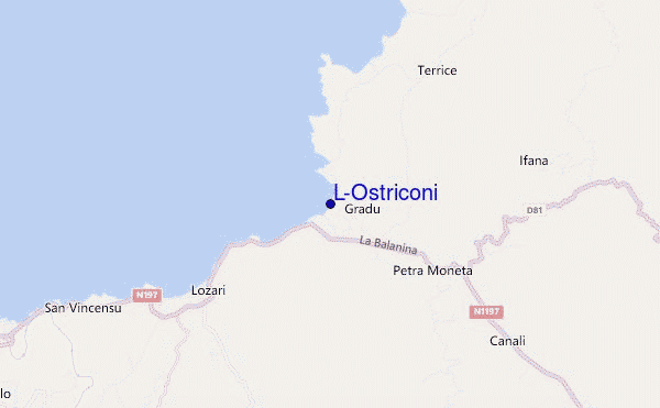 L'Ostriconi location map