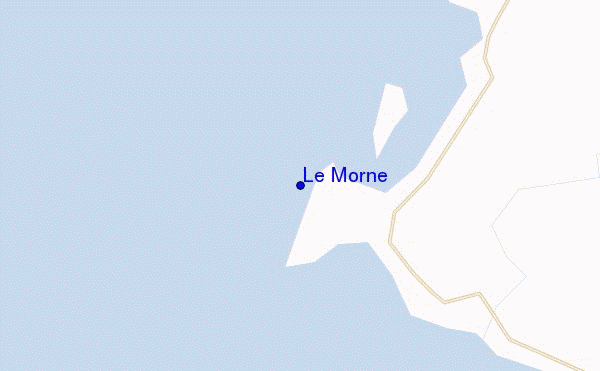 Le Morne location map