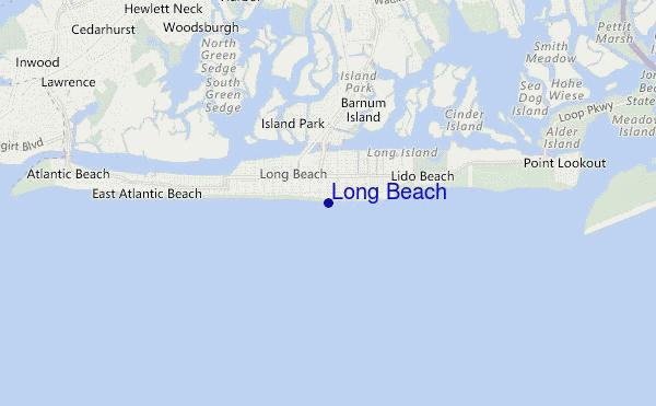 Long Beach location map