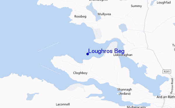Loughros Beg location map
