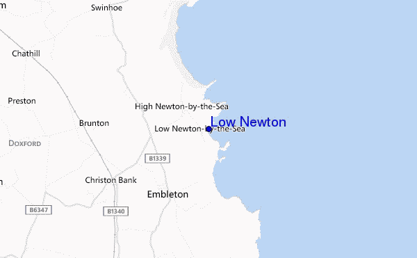 Low Newton location map