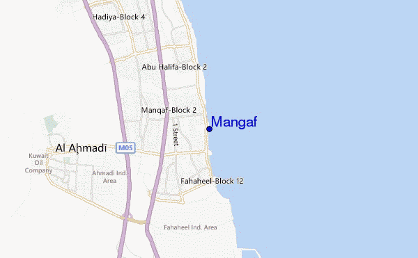 Mangaf location map