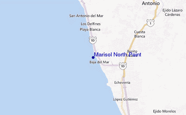 Marisol North Point location map