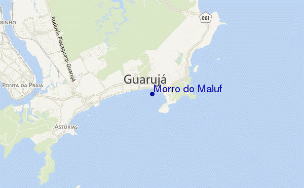 Morro do Maluf location map