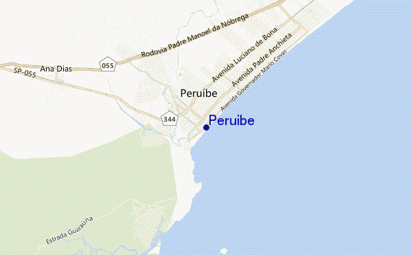Peruibe location map