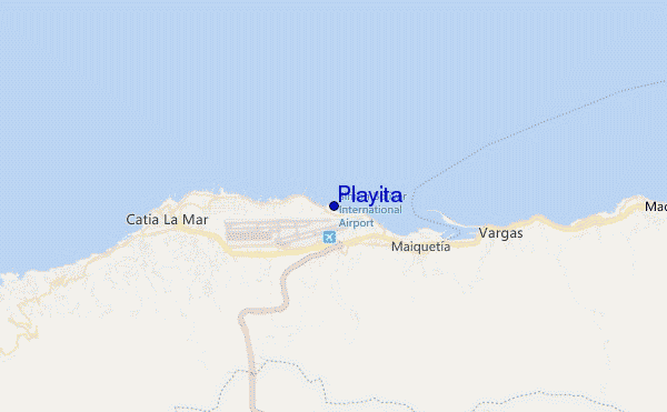 Playita location map