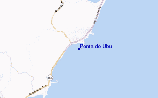 Ponta do Ubu location map