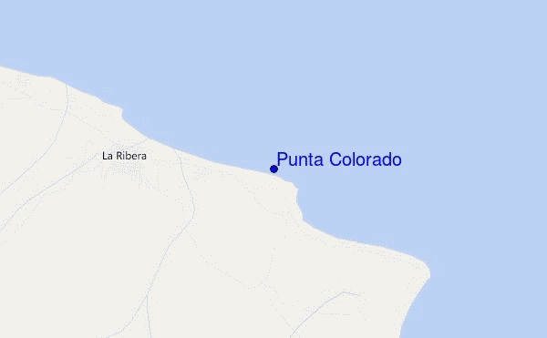 Punta Colorado location map