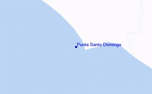 Punta Santo Domingo location map