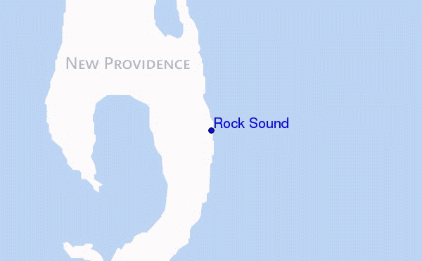 Rock Sound location map