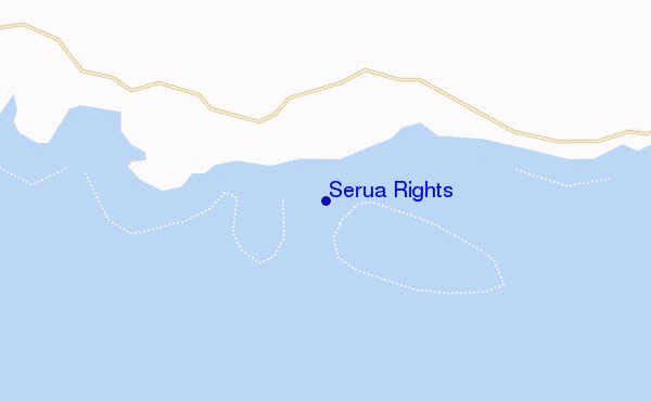 Serua Rights location map