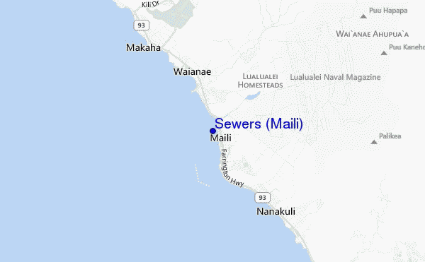 Sewers (Maili) location map