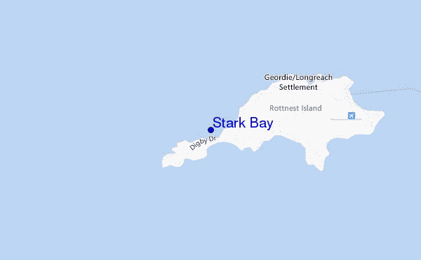Stark Bay location map
