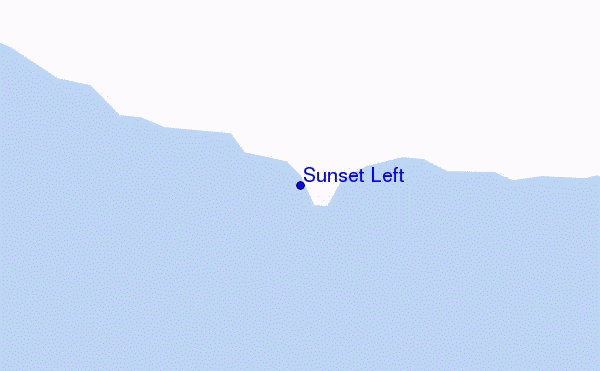 Sunset Left location map