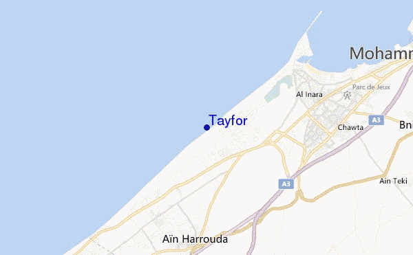 Tayfor location map