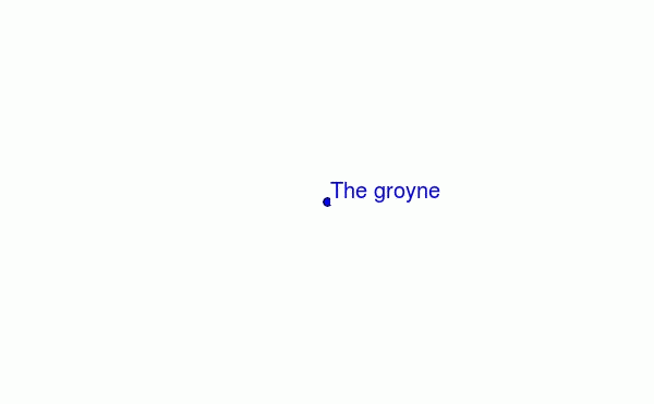 The groyne location map