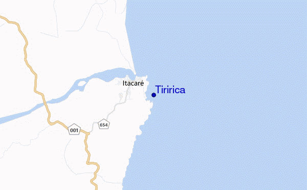 Tiririca location map