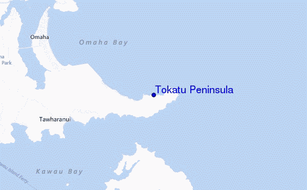 Tokatu Peninsula location map