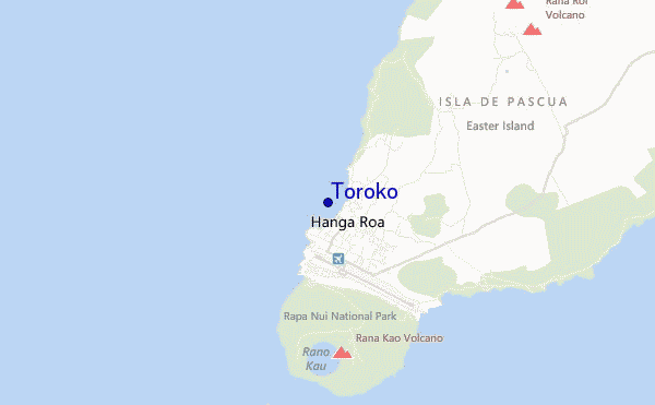 Toroko location map