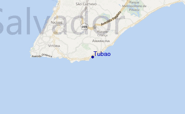 Tubao location map