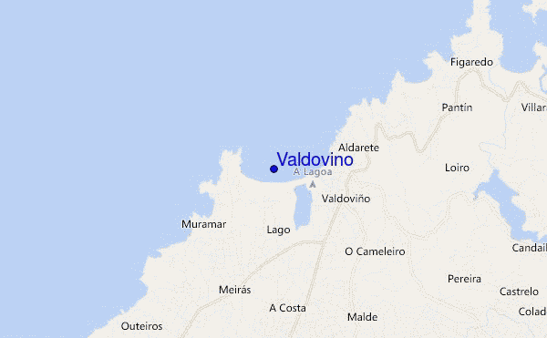 Valdovino location map