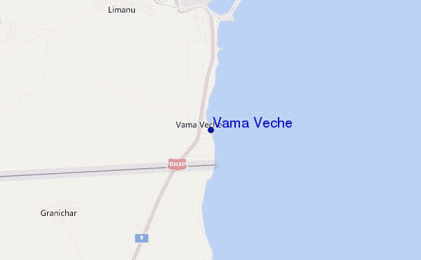 Vama Veche location map