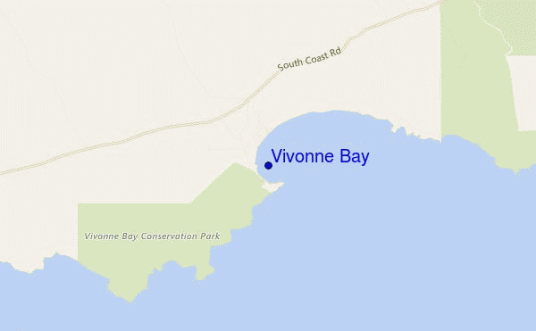 Vivonne Bay location map