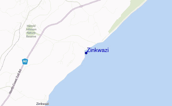 Zinkwazi location map