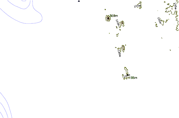 Littoral autour Agua Verde