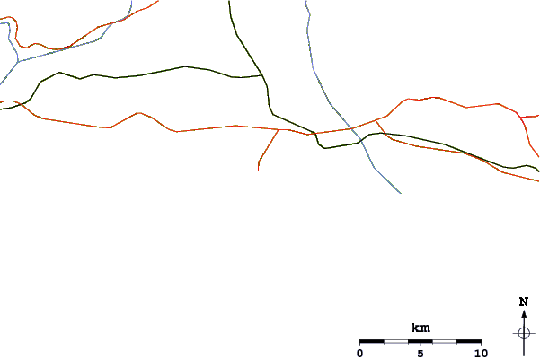 Routes et rivières à proximité Albufeira