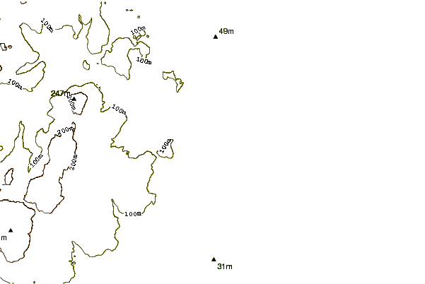 Littoral autour Aln Estuary
